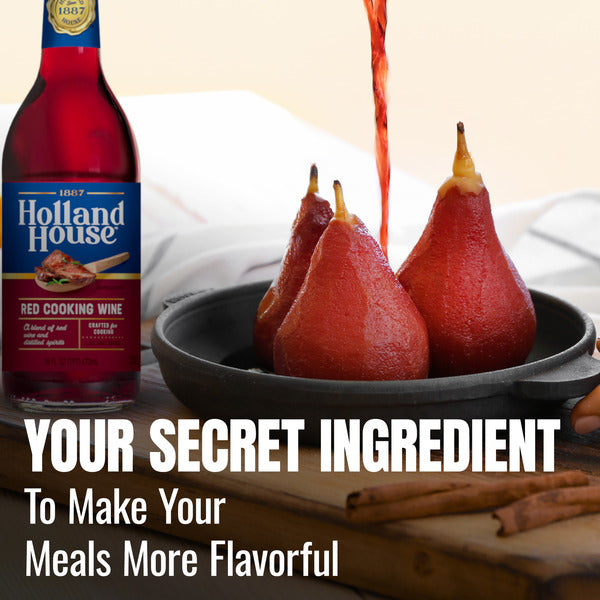 Holland House Red Cooking Wine, 16 FL oz