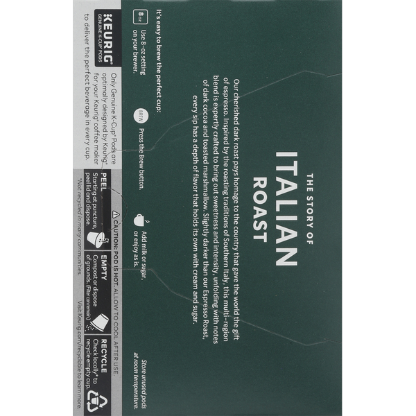 Starbucks Coffee, 100% Arabica, Ground, Dark Roast, K-Cup Pods
