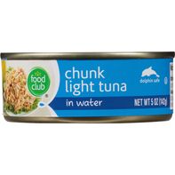 Food Club Tuna in Water, Chunk Light️