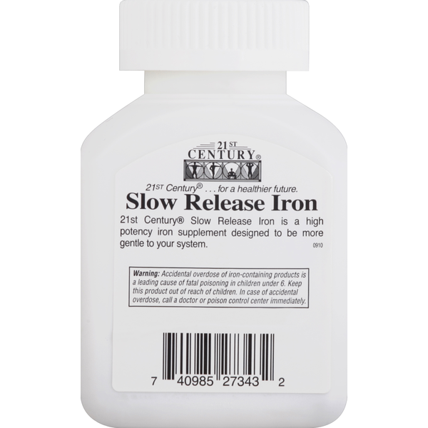 21ST Century Iron, Slow Release, Tablets