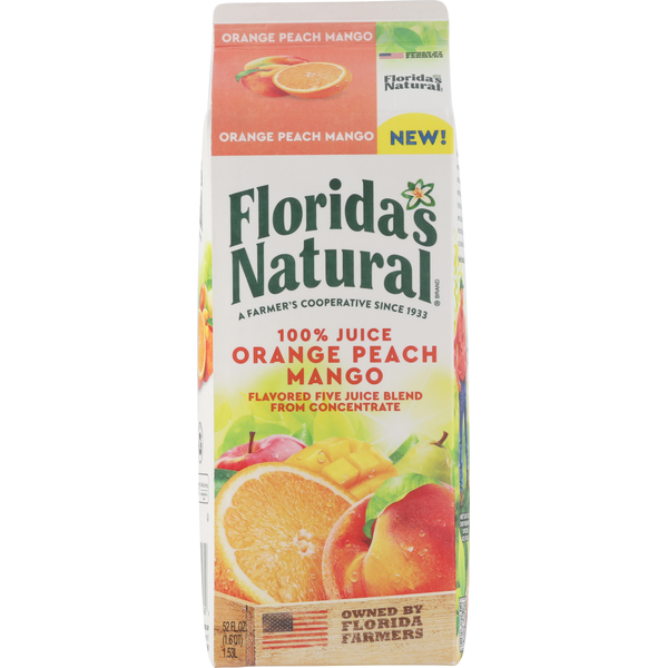 Florida's Natural Orange Peach Mango 100% Juice