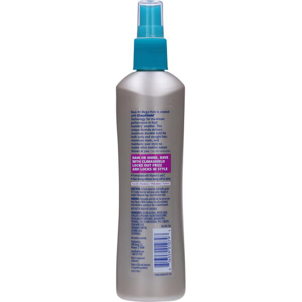 Rave 4x Mega Hold Hair Spray