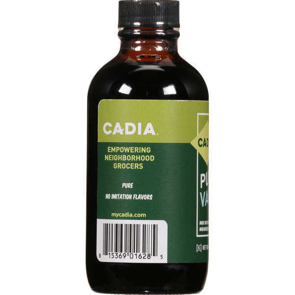 CADIA Extract, Organic, Vanilla, Pure
