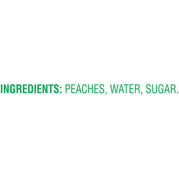 Del Monte Lite Sliced Peaches in Extra Light Syrup