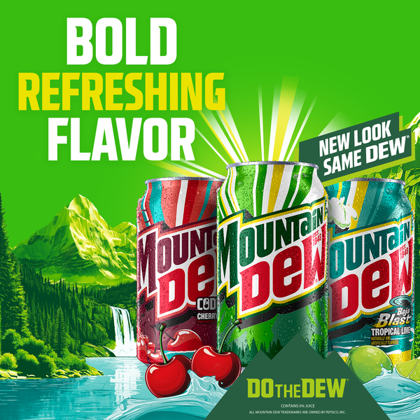 Mountain Dew Diet Soda Pop