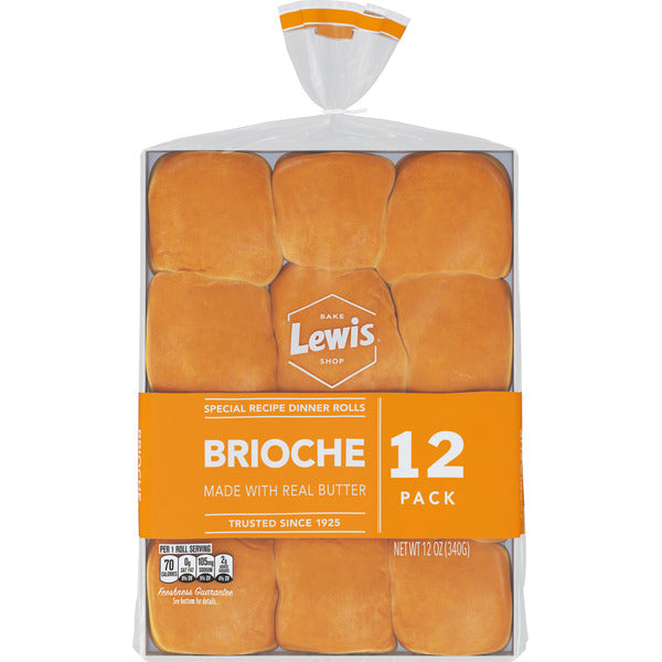 Lewis Bake Shop Brioche Dinner Rolls