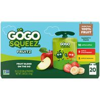 GoGo Squeez Applesauce, Variety Apple Banana Straw...
️
