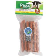 Paws Happy Life Combo Wrap Porkhide Twist Sticks W...
️