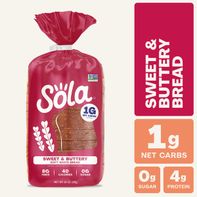 SOLA Sweet & Buttery Soft White Bread, Non-GMO, No...
️