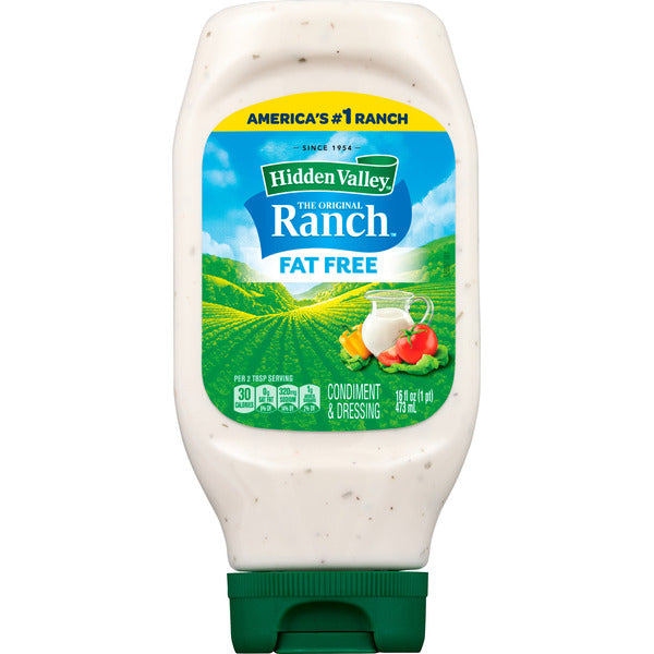Hidden Valley Original Ranch Fat Free Salad Dressing and Topping