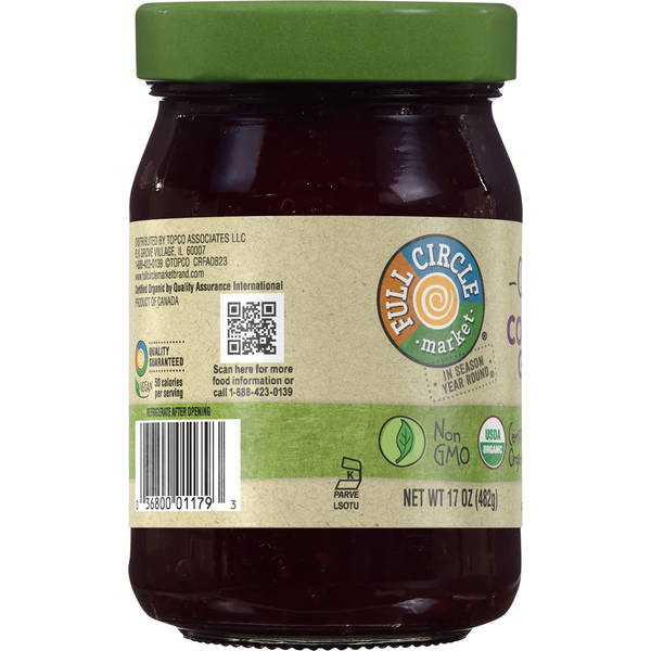 Full Circle Jelly, Concord Grape