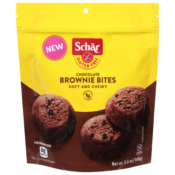 Schär Brownie Bites, Gluten-Free, Chocolate