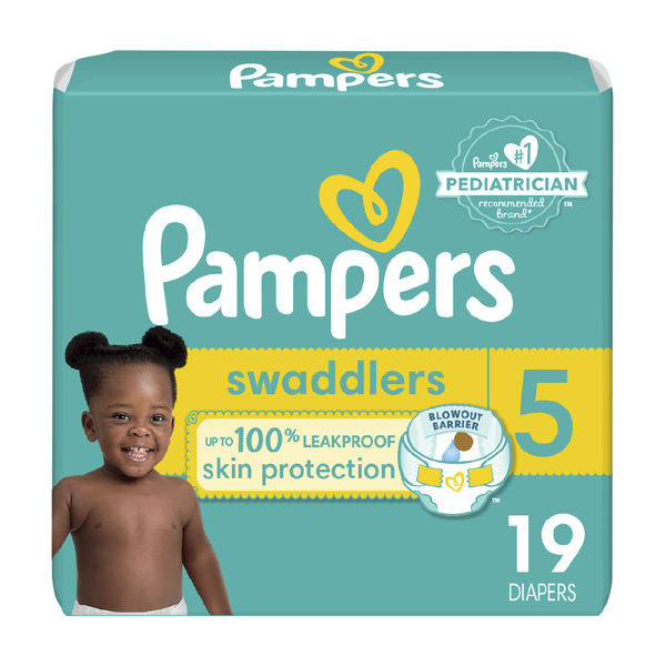 Pampers Swaddlers Size 5 Diapers