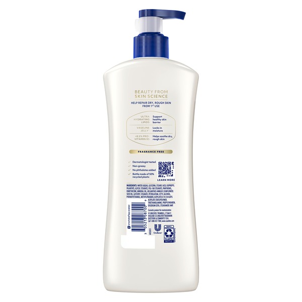 Vaseline Body Lotion Advanced Repair Unscented