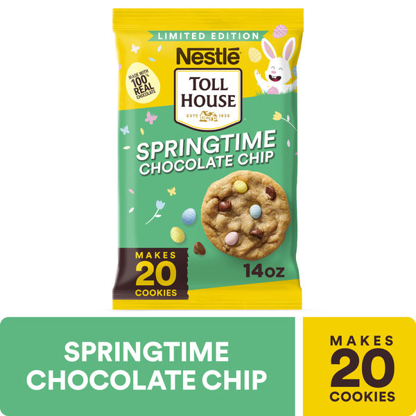 Toll House Nestlé Toll House Springtime Chocolate Chip Cookie Dough With Egg Sprinkles