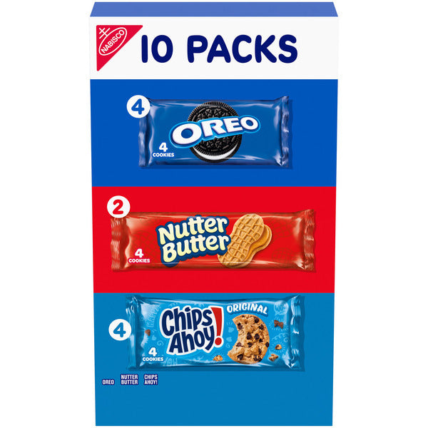 Oreo Cookie Variety Pack, Snack Packs 16.36 oz