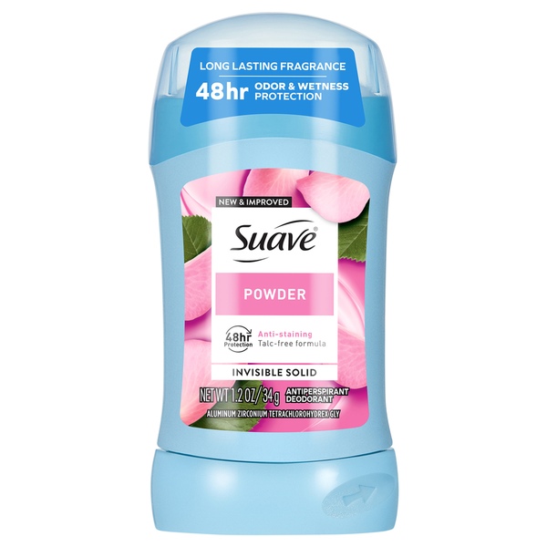 Suave Invisible Solid 48Hr Powder Antiperspirant / Deodorant