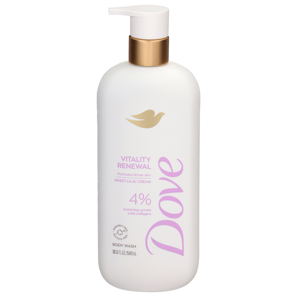 Dove Vitality Renewal Sweet Lilac Cream Body Wash
