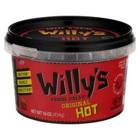 Willy's Salsa, Fresh, Original, Hot️