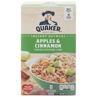 Quaker Instant Oatmeal, Apples & Cinnamon - Pack️