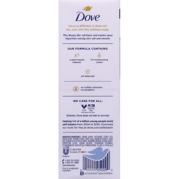 Dove Bars, Deep Exfoliating