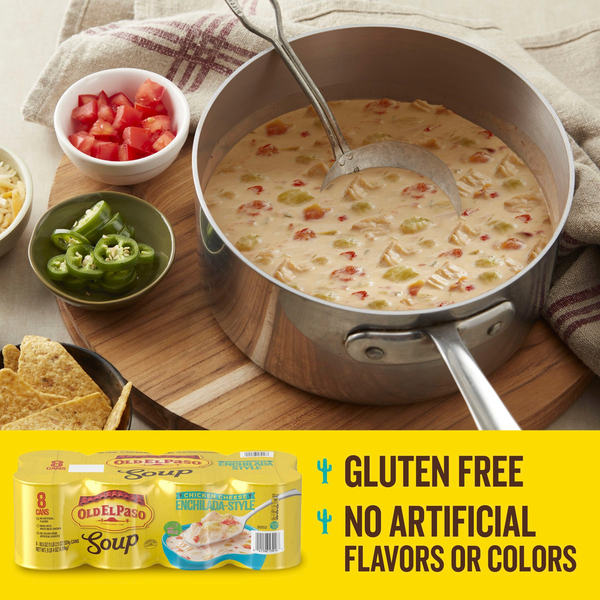 Old El Paso Chicken Cheese Enchilada-Style Canned Soup