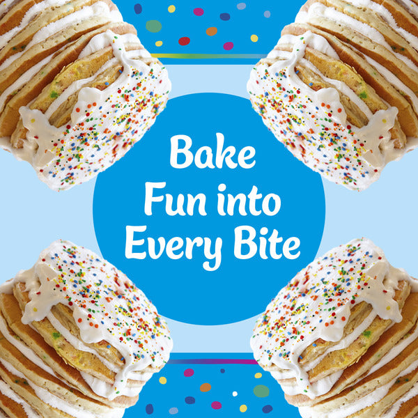 Pillsbury Funfetti Complete Buttermilk Pancake and Waffle Mix, 28 oz Box