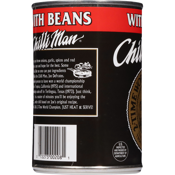 Chilli Man Chili, with Beans