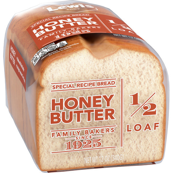 Lewis Bake Shop Honey Butter Half Loaf Bread
