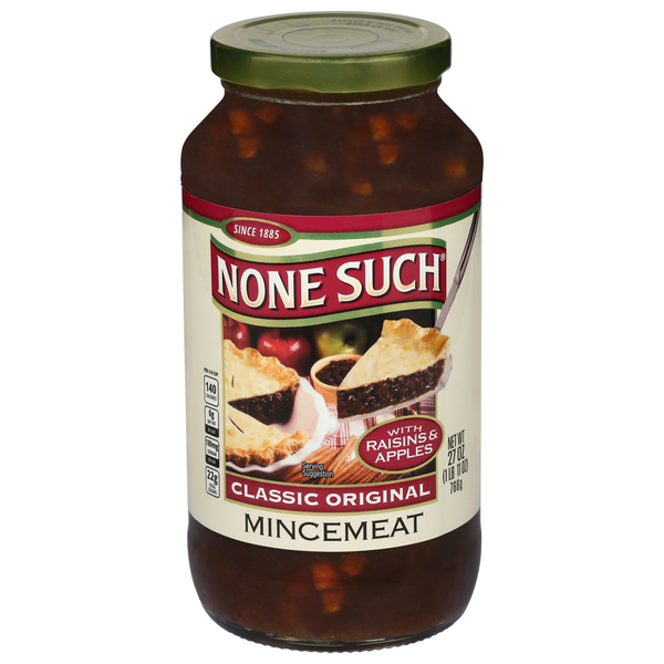 None Such Classic Original Mincemeat with Raisins & Apples