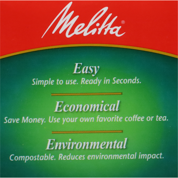 Melitta Coffee Filters, Single Serve
