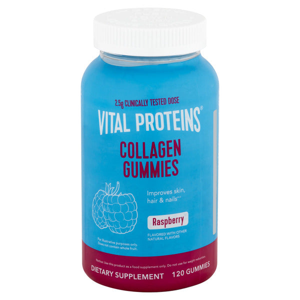 Vital Proteins Raspberry Collagen Gummies Dietary Supplement