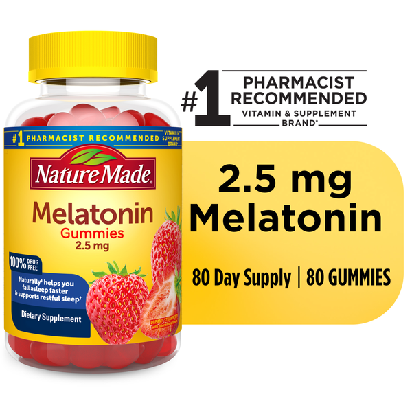 Nature Made Melatonin 2.5 mg Gummies