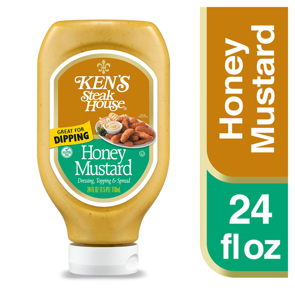 Ken's Steak House Honey Mustard Dressing, Topping & Spread
