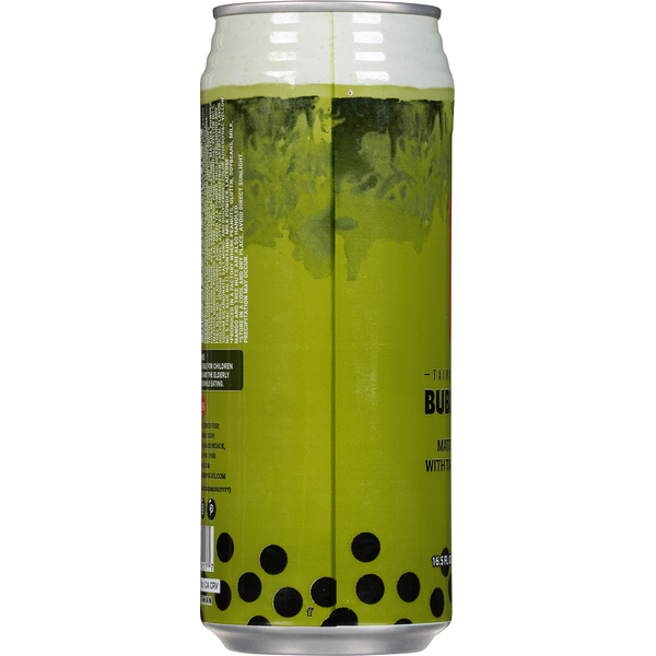 Pocas Bubble Tea, Matcha Flavor with Tapioca Pearls, Taiwan Classic