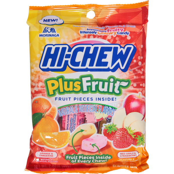 Hi-Chew Fruit Chews, Sunrise Mix, PlusFruit