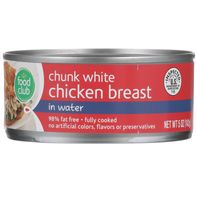 Food Club Chunk White Chicken Breast In Water️