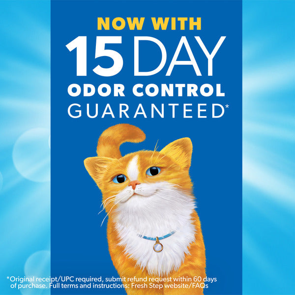 Fresh Step Clumping Cat Litter Multi-Cat Extra Strength Formula With Febreze Freshness