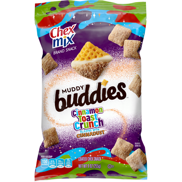 Chex Mix Coated Cinnamon Toast Crunch Chex Snack