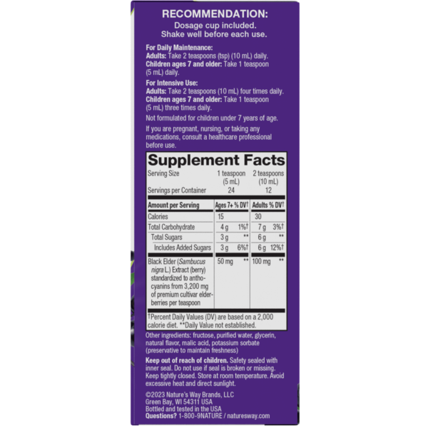 Nature's Way Sambucus Traditional Immune Syrup