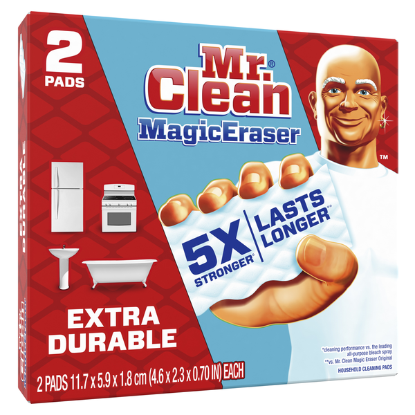 Mr. Clean Magic Eraser Extra Durable, with Durafoam