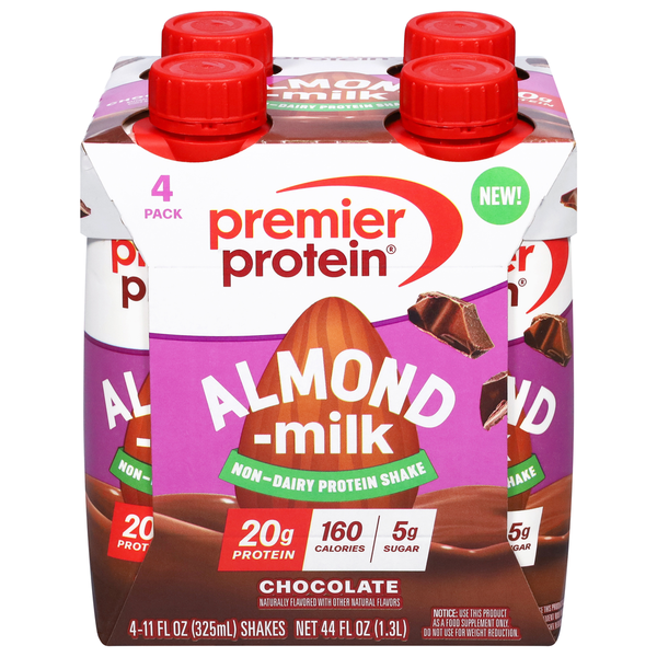 Premier Protein Non-Dairy Almondmilk Chocolate Protein Shake
