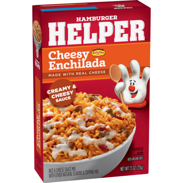Hamburger Helper Cheesy Enchilada