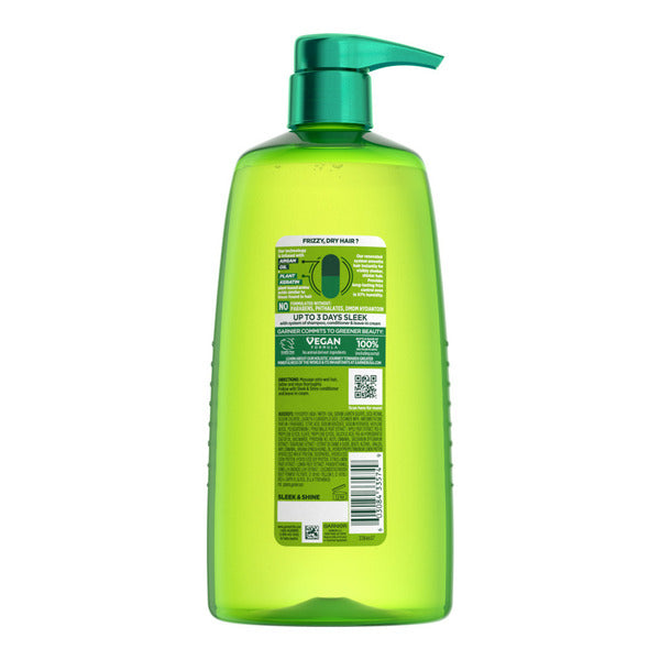 Garnier Sleek & Shine Shampoo, Frizzy, Dry, Unmanageable Hair