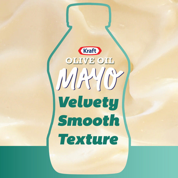 Kraft Mayo with Olive Oil Reduced Fat Mayonnaise, Squeeze Bottle