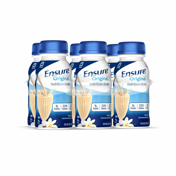 Ensure Original Nutrition Shake Vanilla Ready-to-Drink Bottles
