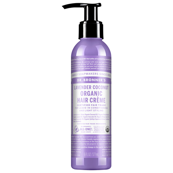 Dr. Bronner's Lavender, Organic Hair Crème