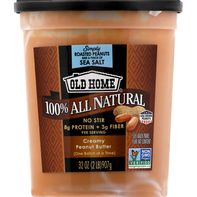 Old Home Peanut Butter, Creamy, 100% All Natural️