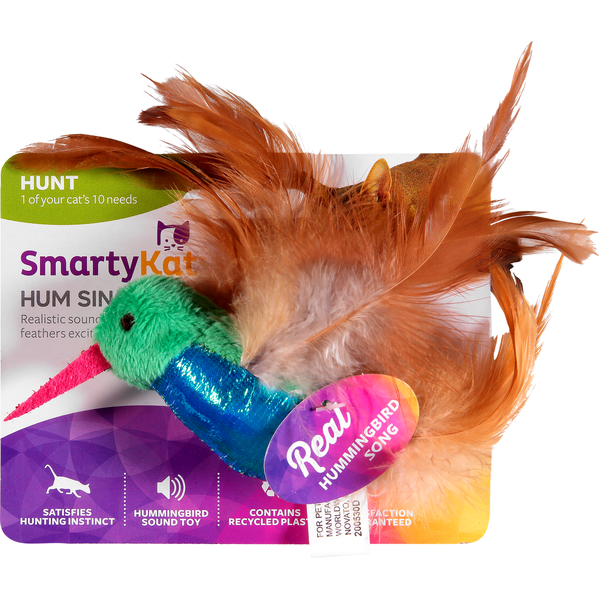 SmartyKat Cat Toy, Hummingbird Song