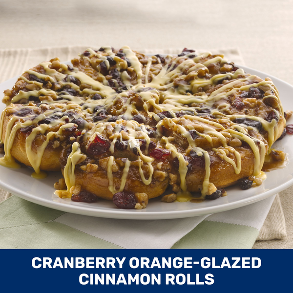 Pillsbury Orange Cinnabon Cinnamon Rolls with Orange Icing